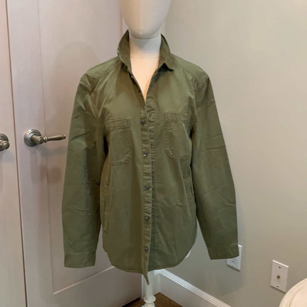 H&M 100% cotton Shirt Jacket